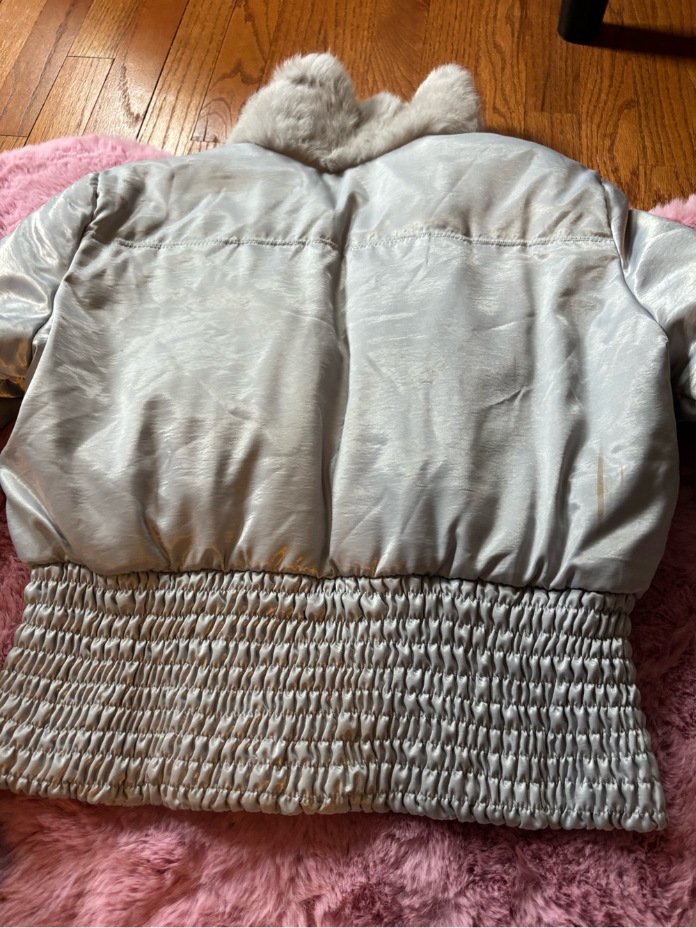Vintage rabbit fur Bebe jacket - Picture 6 of 8